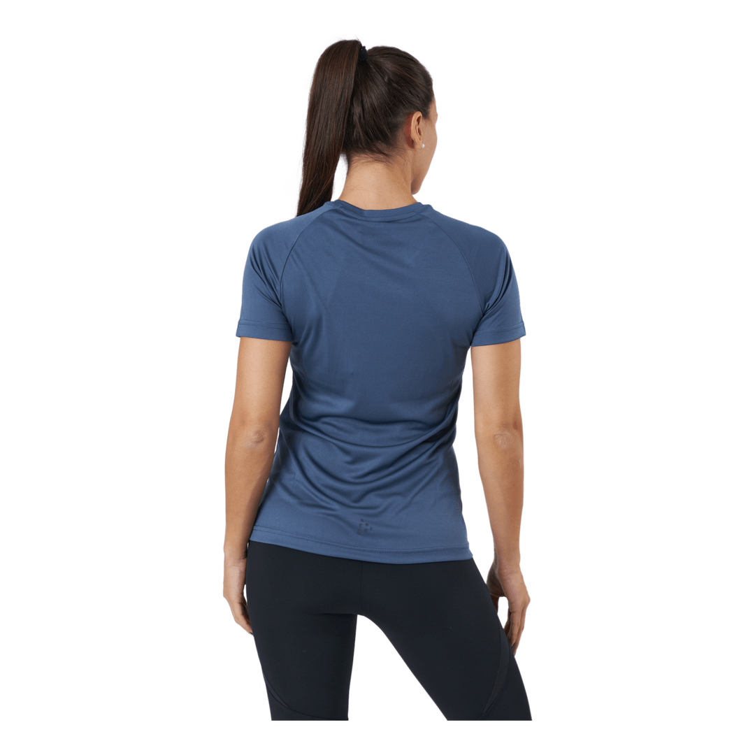Core Unify Logo Tee W Saphire