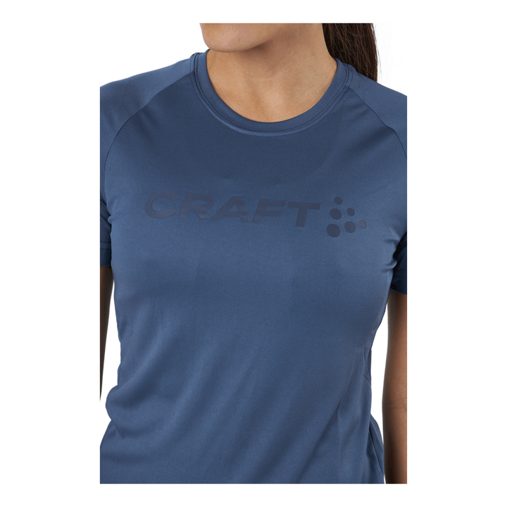Core Unify Logo Tee W Saphire