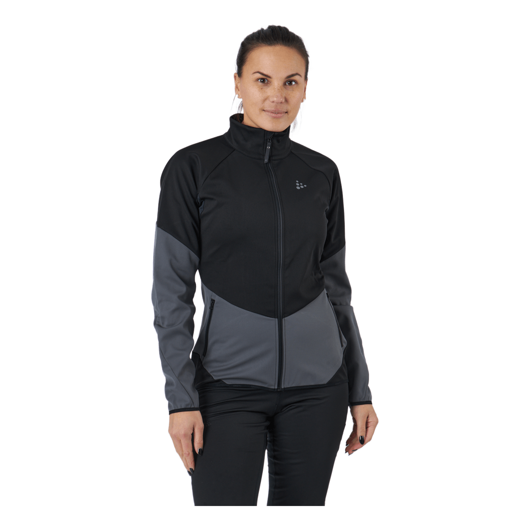 Glide Jkt W Black-granite