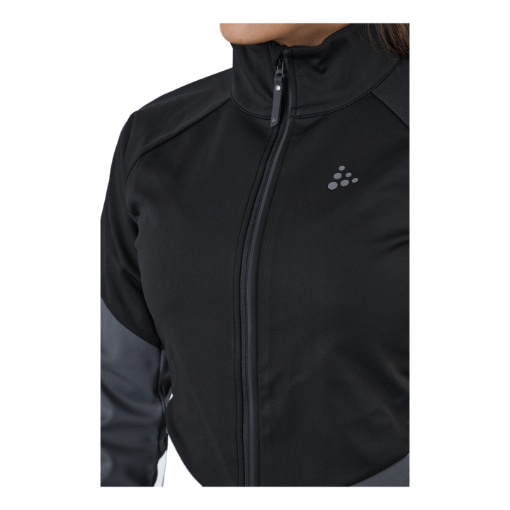 Glide Jkt W Black-granite