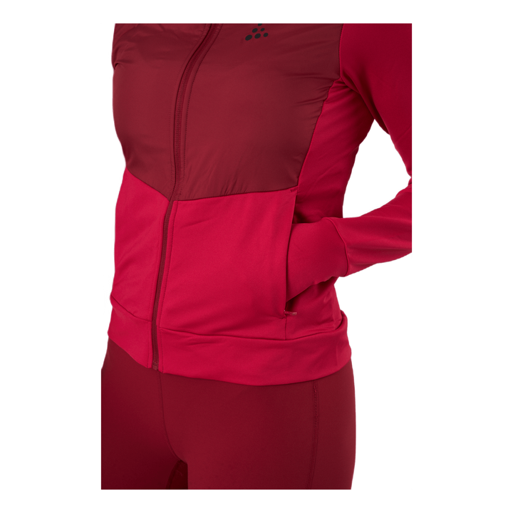 Adv Charge Jersey Hood Jacket  Rhubarb-machine