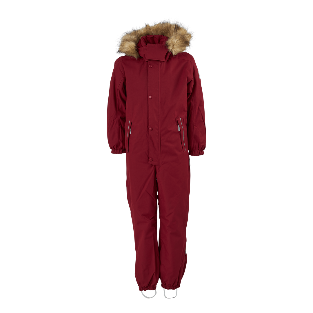 Reimatec winter overall Stavanger Jam red