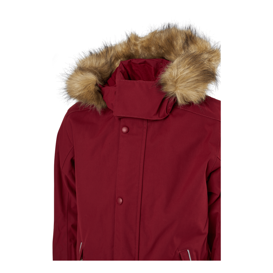 Reimatec winter overall Stavanger Jam red