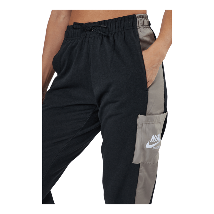 Sportswear Heritage Women's Pa Black/moon Fossil/white