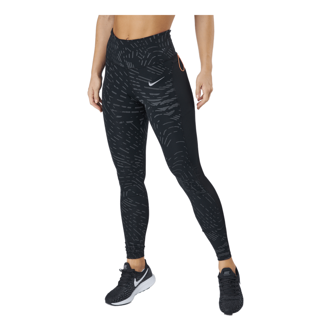 Dri-fit Run Division Fast Wome Black/atomic Orange/reflective
