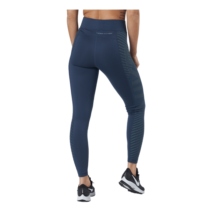 Pro Therma-fit Adv Women's Hig Thunder Blue/metallic Silver