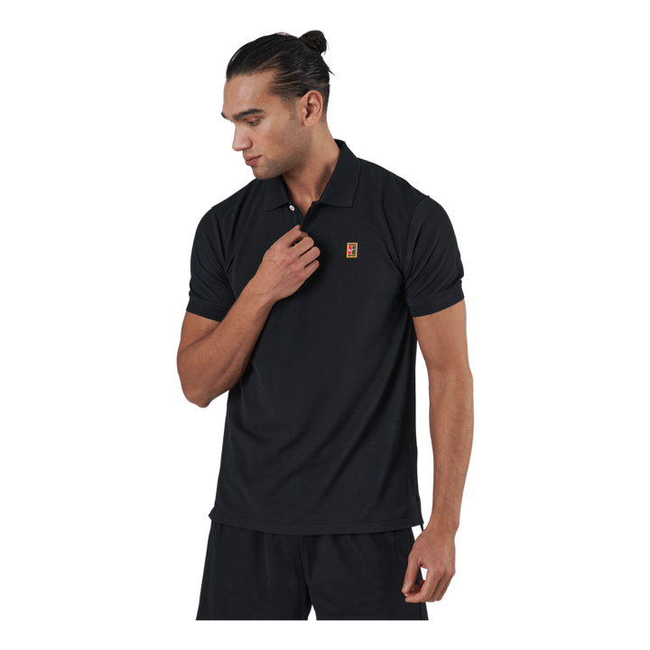 The Polo Men's Slim Fit Polo BLACK