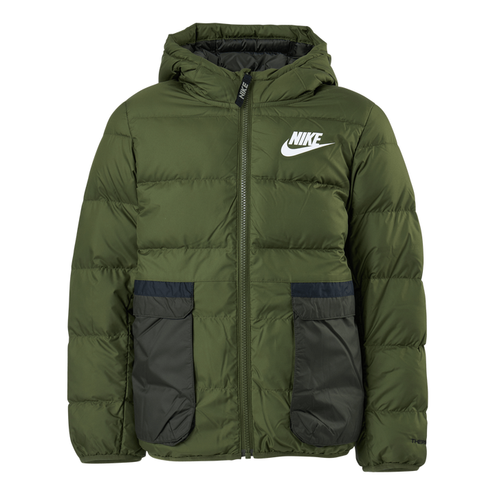 Sportswear Big Kids' Down-fill Rough Green/sequoia/white