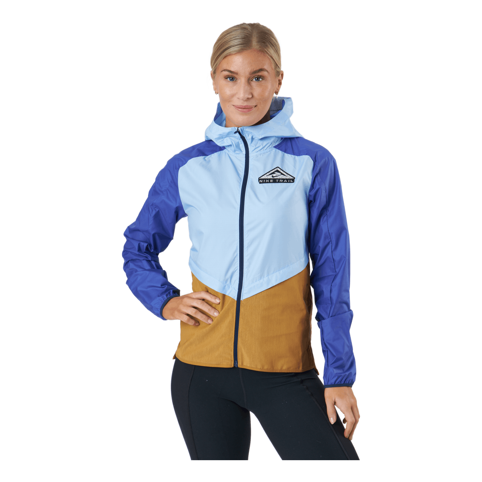 Nike transparent running sales jacket