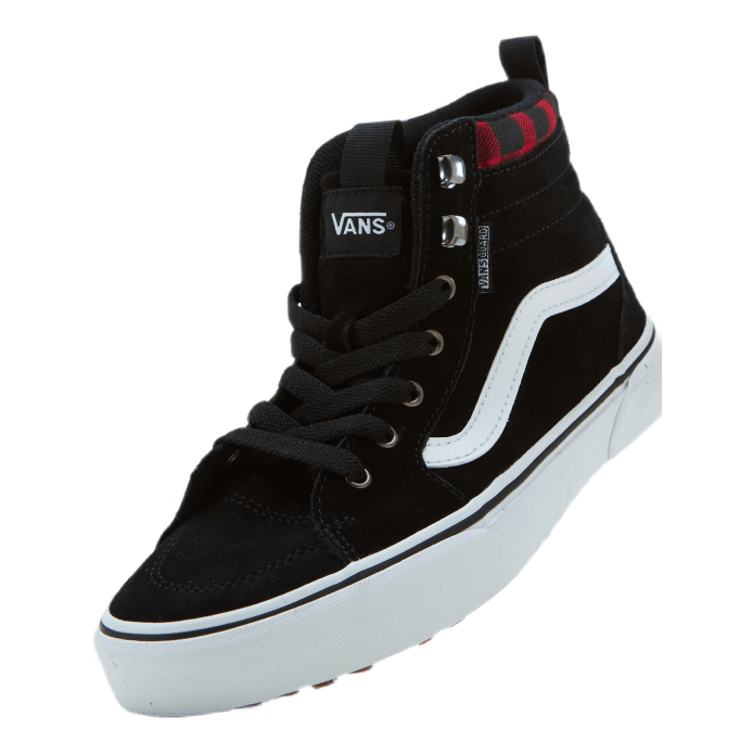 Yt Filmore Hi Vansguard (suede) Black/red Plaid
