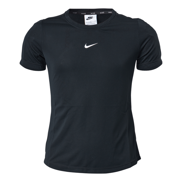 Dri-FIT One Big Kids' (Girls') Short-Sleeve Top BLACK/WHITE