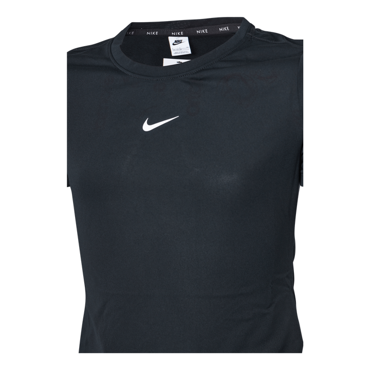 Dri-FIT One Big Kids' (Girls') Short-Sleeve Top BLACK/WHITE