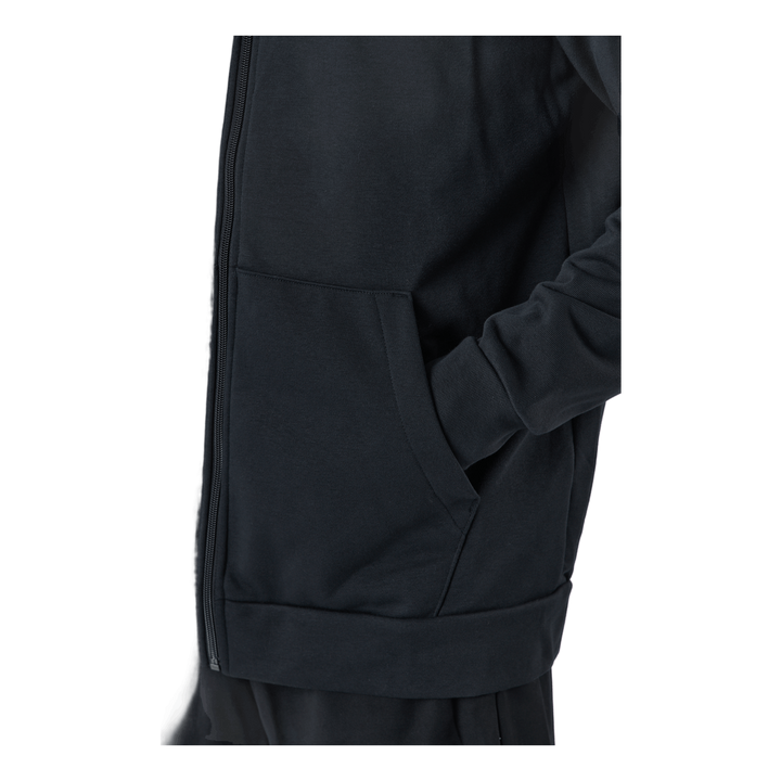 Dri-FIT Men's Full-Zip Training Hoodie BLACK/WHITE