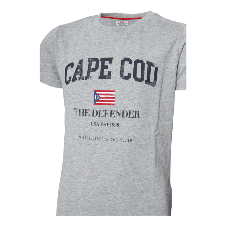 The Defender Alvin Jr Tee Grey Melange