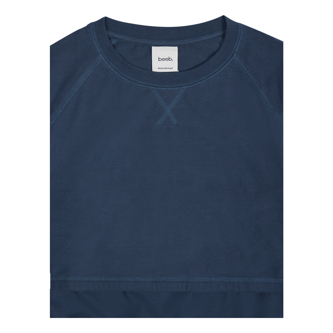 B Warmer Sweatshirt Steel Blue