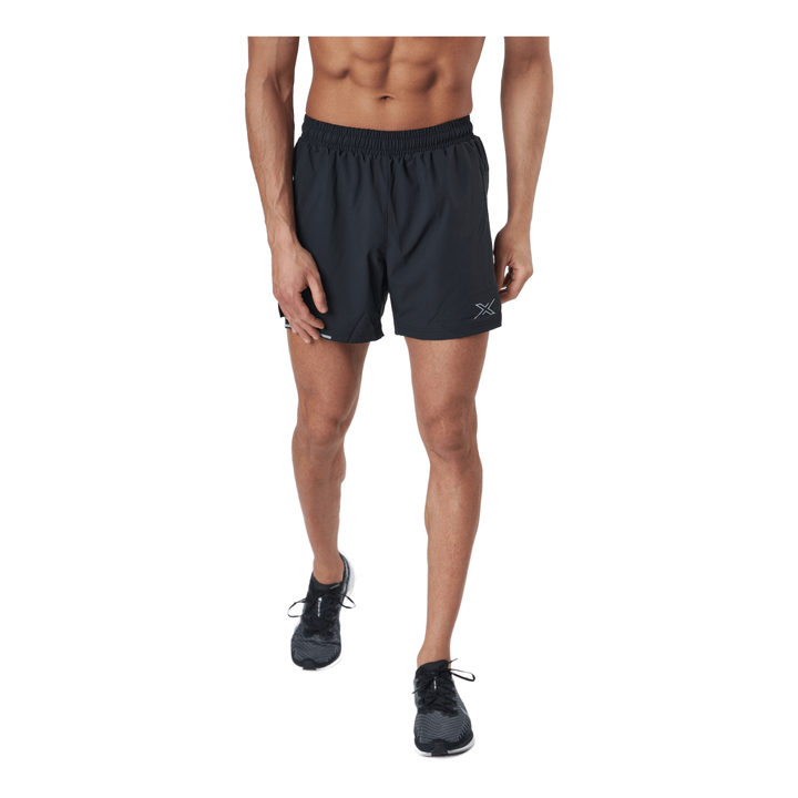 Aero 5 Inch Shorts Black/silver Reflective