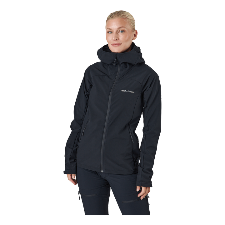 W Explore Hood Jacket Black