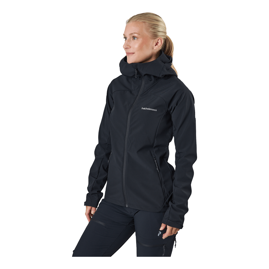 W Explore Hood Jacket Black