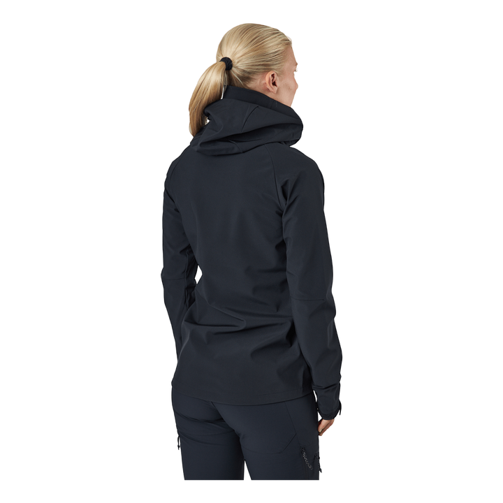 W Explore Hood Jacket Black