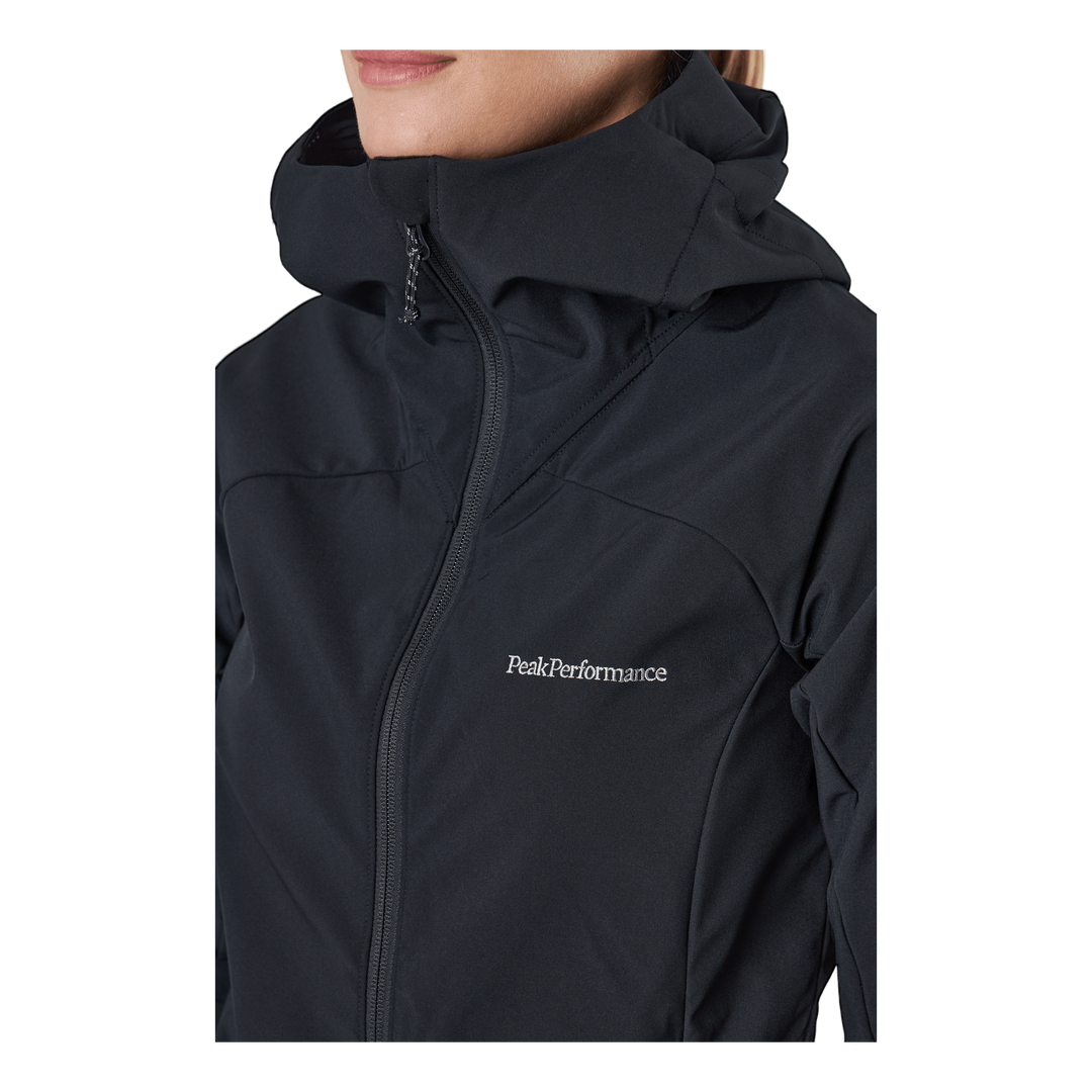 W Explore Hood Jacket Black