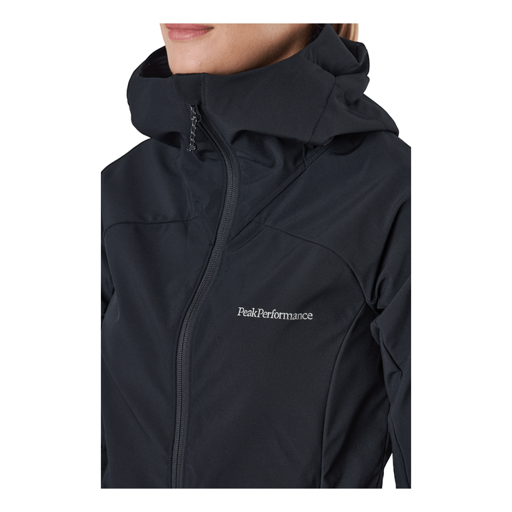 W Explore Hood Jacket Black