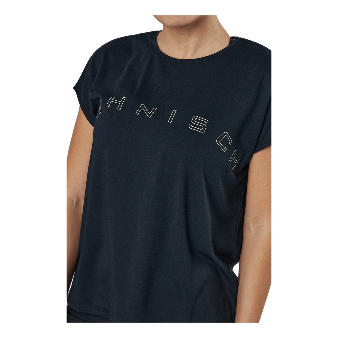 Clara Loose Tee Black