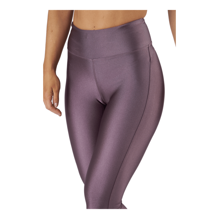 Shiny Tights Black Plum