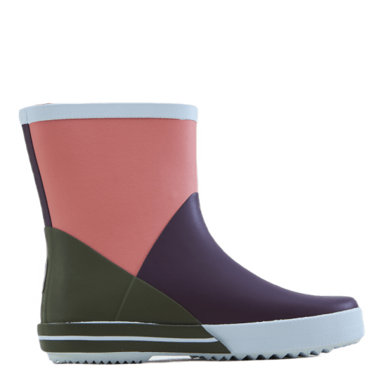 Arild Short Boot Blackberry/light Rose