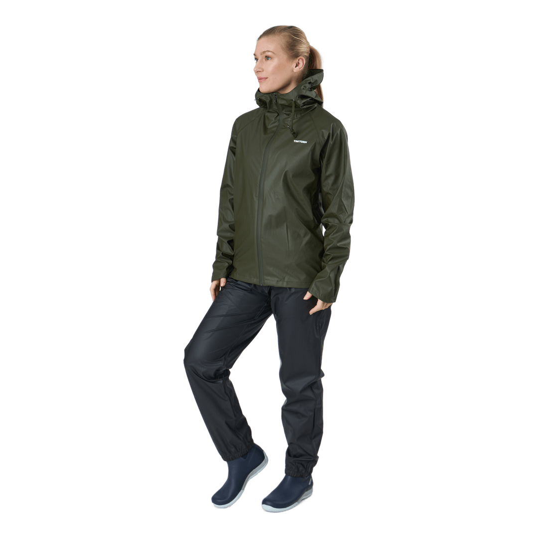 Packable Rainset Forest Green