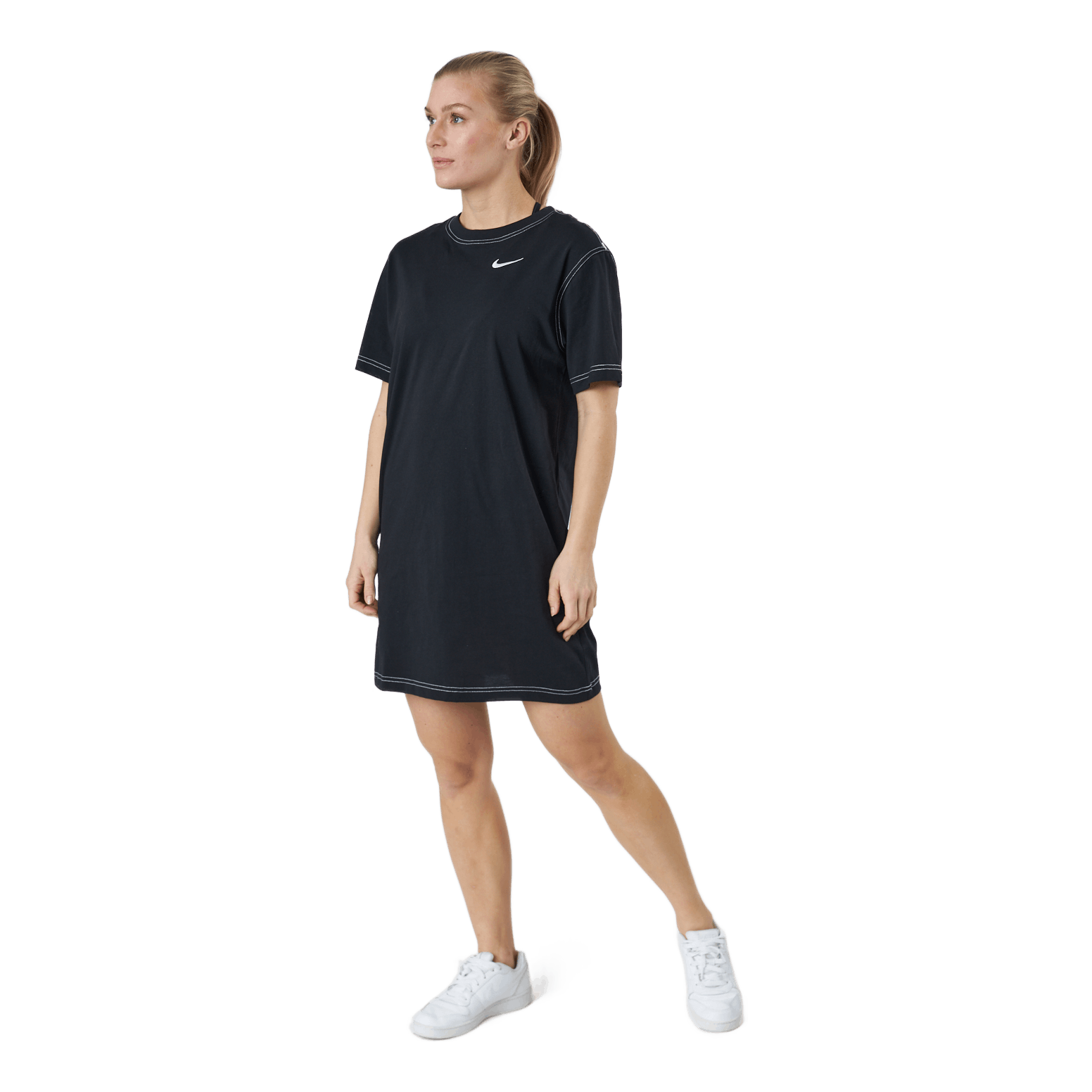 Nike swoosh top dress black