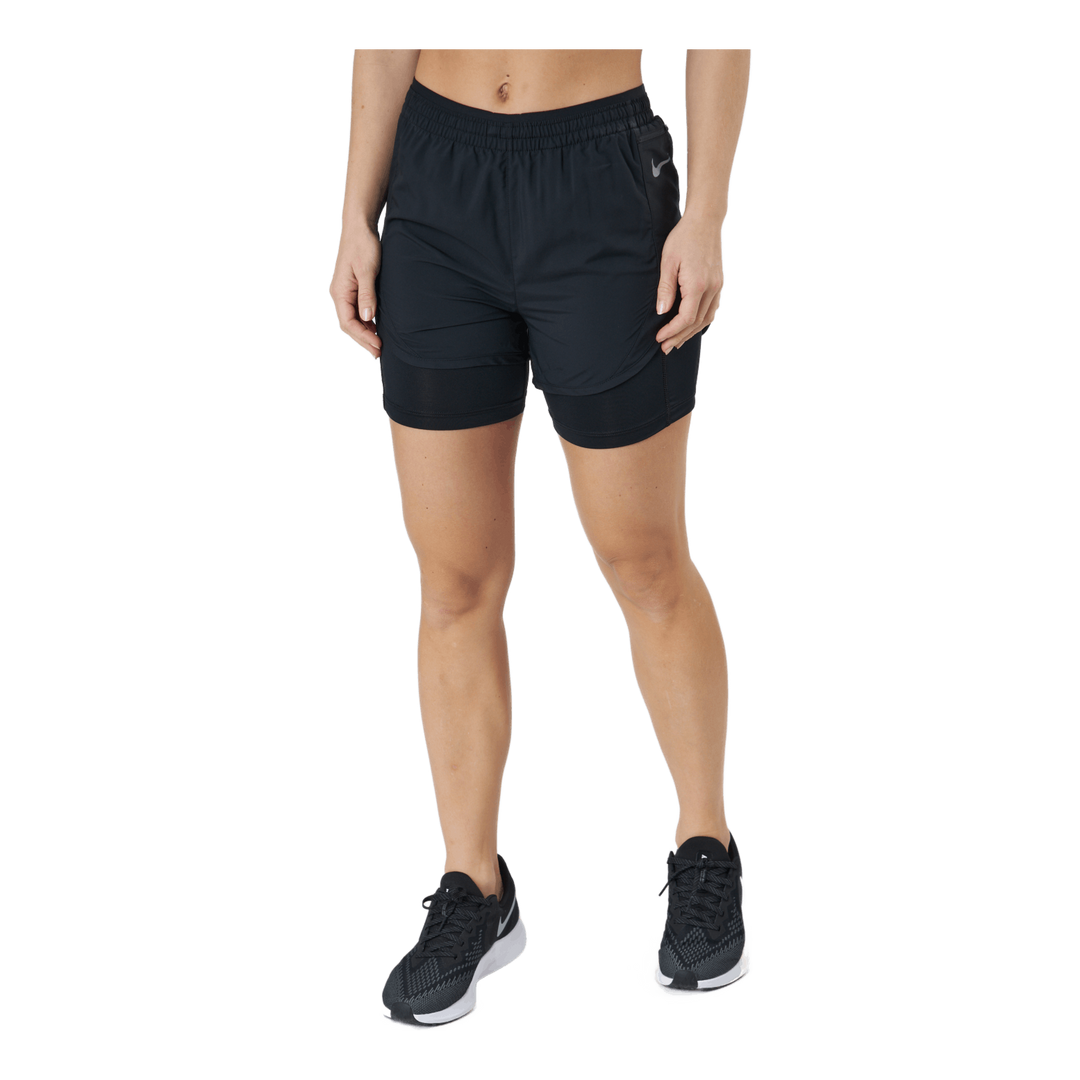 Nike Tempo Luxe Women's 2-in-1 Black/black/reflective Silv
