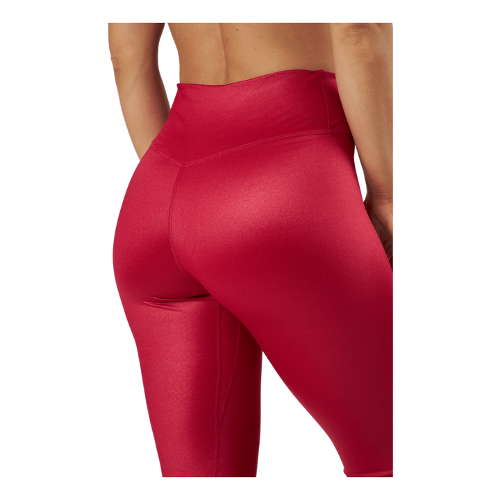 Nike Dri-fit One Women's Mid-r Mystic Hibiscus/white