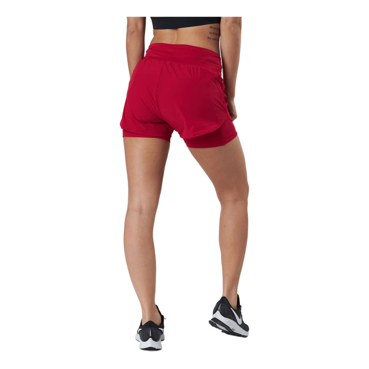 Nike Eclipse Women's 2-in-1 Ru Mystic Hibiscus/reflective Sil