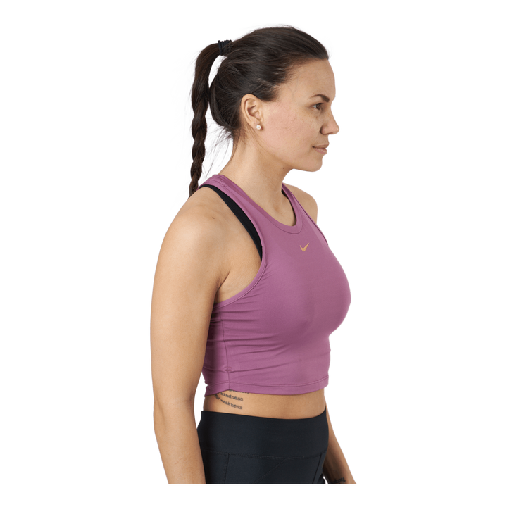 Nike Dri-fit One Luxe Women's  Light Bordeaux/metallic Gold