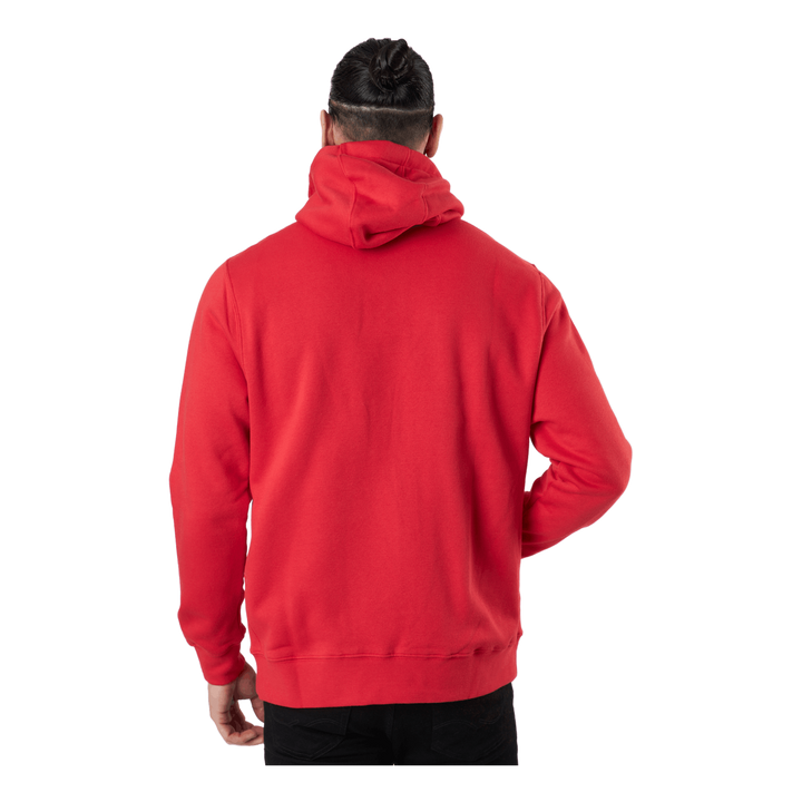 Sportswear Club Fleece Men's Full-Zip Hoodie UNIVERSITY RED/UNIVERSITY RED/WHITE