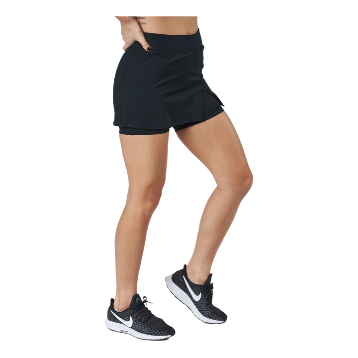 NikeCourt Dri-FIT Victory Women's Tennis Skirt BLACK/WHITE