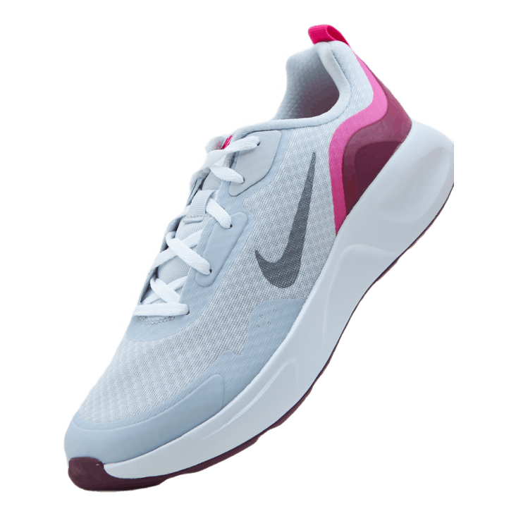 Nike Wearallday Big Kids' Shoe Pure Platinum/smoke Grey-pink