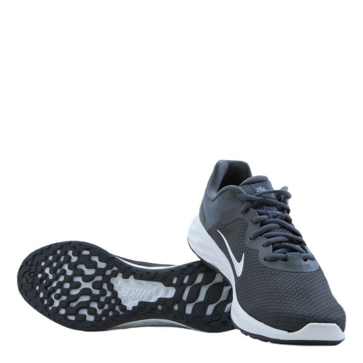 Revolution 6 Next Nature Men's Road Running Shoes IRON GREY/WHITE-SMOKE GREY-BLACK