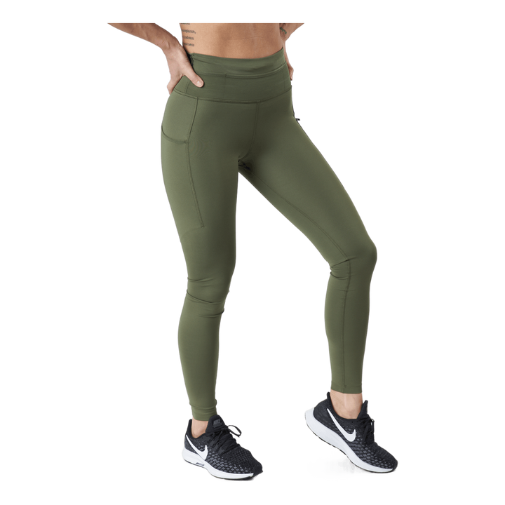 Nike Epic Luxe Women's Mid-ris Medium Olive/black/black