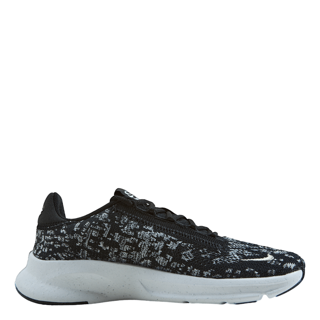 SuperRep Go 3 Flyknit Next Nature Women's Training Shoes BLACK/METALLIC SILVER-WHITE