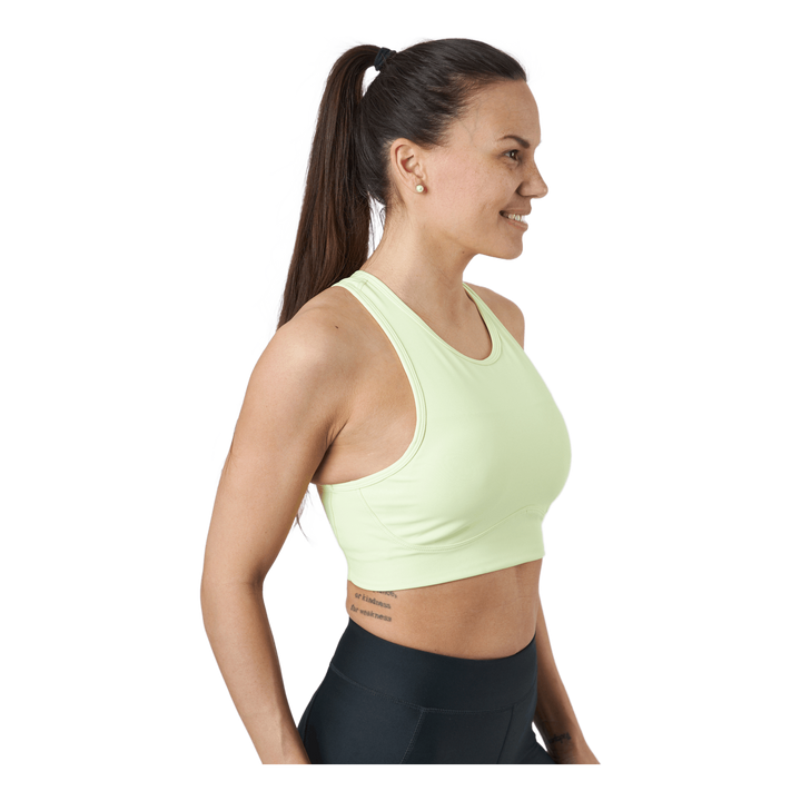 Fixed High Support Bra Green