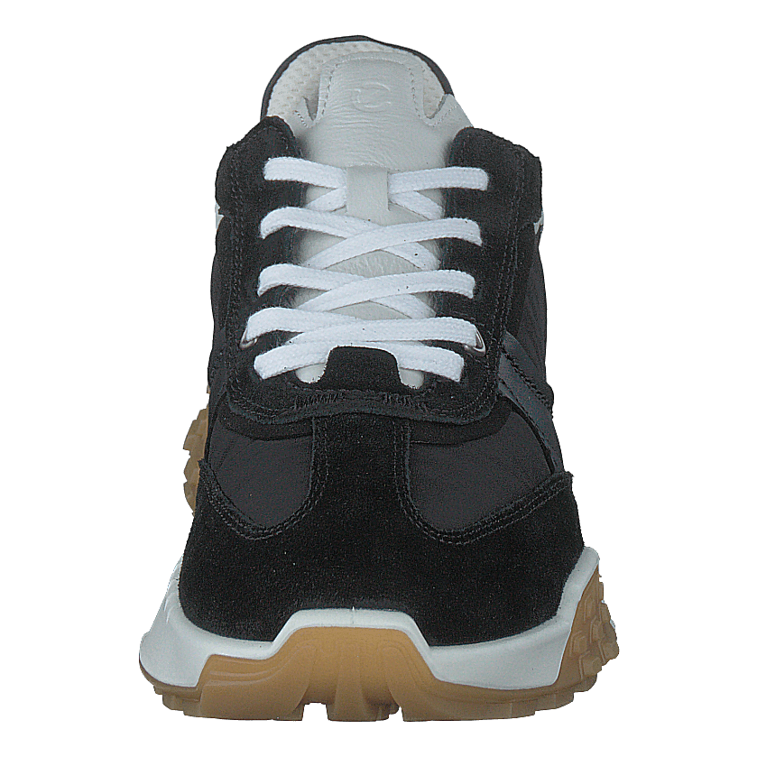 Ecco Retro Sneaker W Black/black/black/white