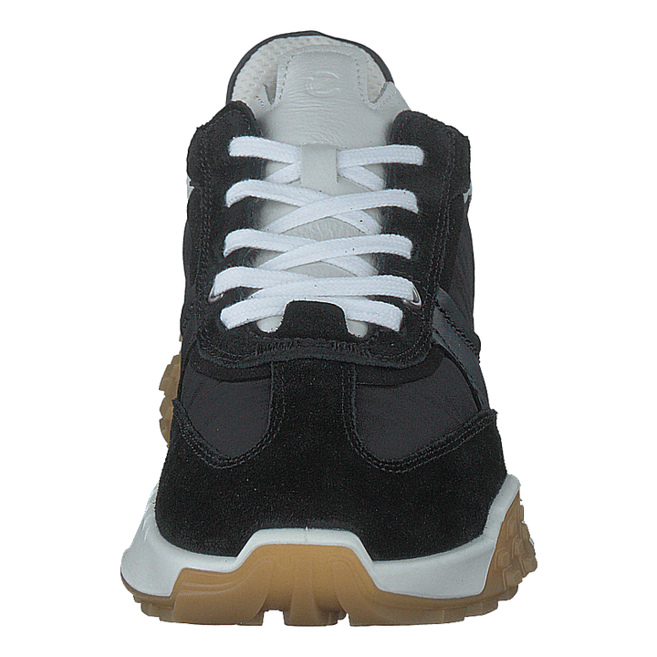 Ecco Retro Sneaker W Black/black/black/white