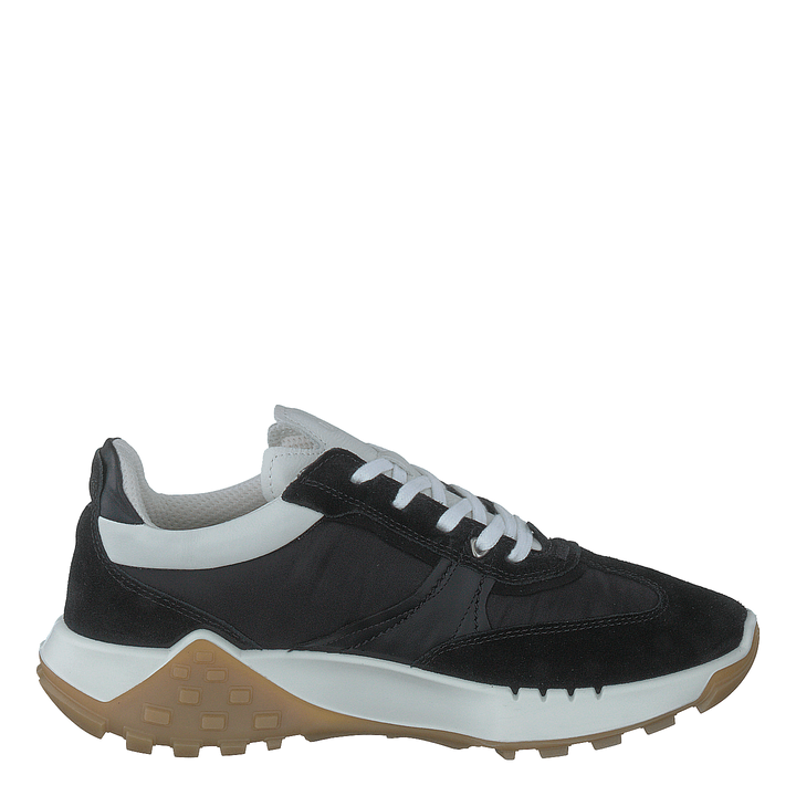 Ecco Retro Sneaker W Black/black/black/white
