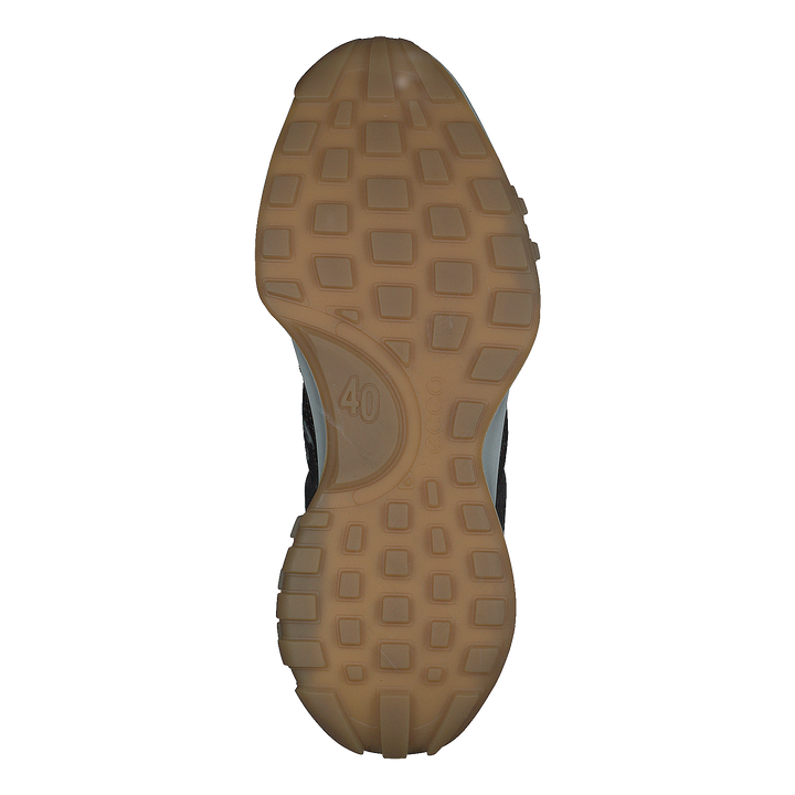 Ecco Retro Sneaker W Black/black/black/white