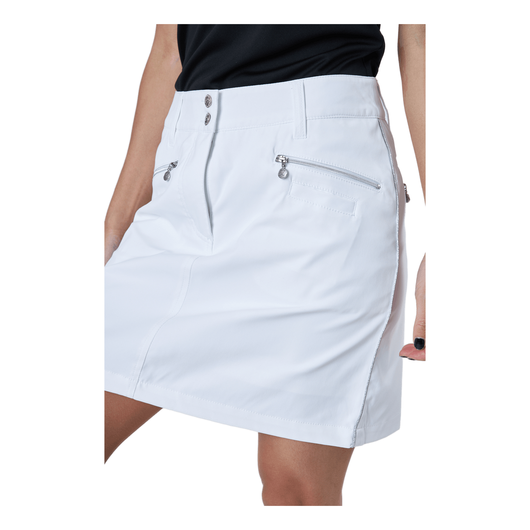 Glam Skort 45 Cm White