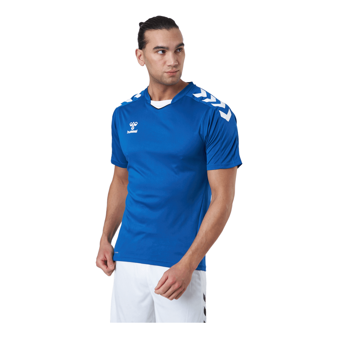 Hmlcore Xk Poly Jersey S/s True Blue