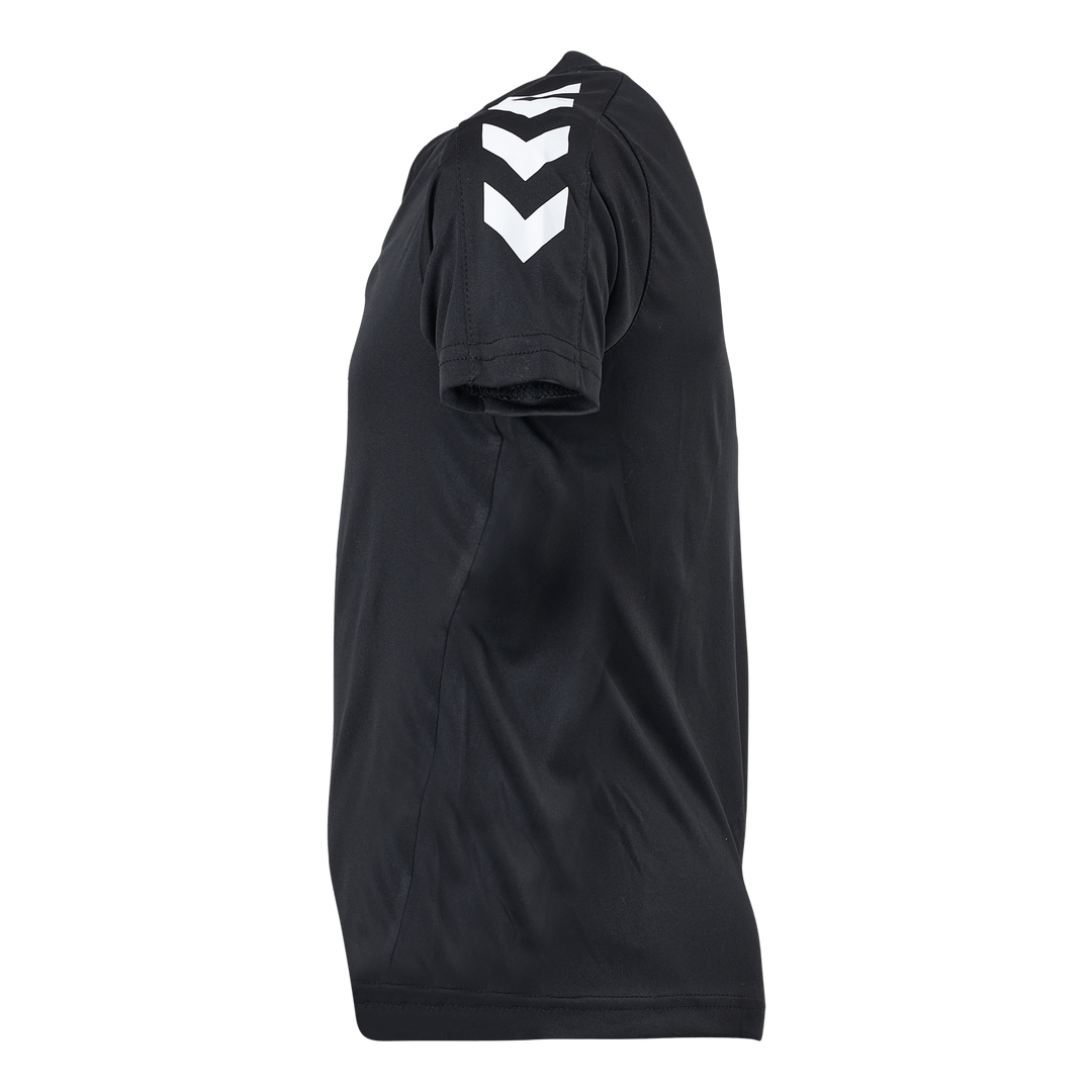 Hmlcore Xk Poly Jersey S/s Kid Black