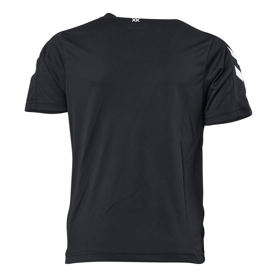 Hmlcore Xk Poly Jersey S/s Kid Black