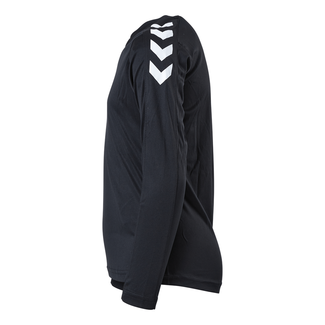 Hmlcore Xk Poly Jersey L/s Kid Black